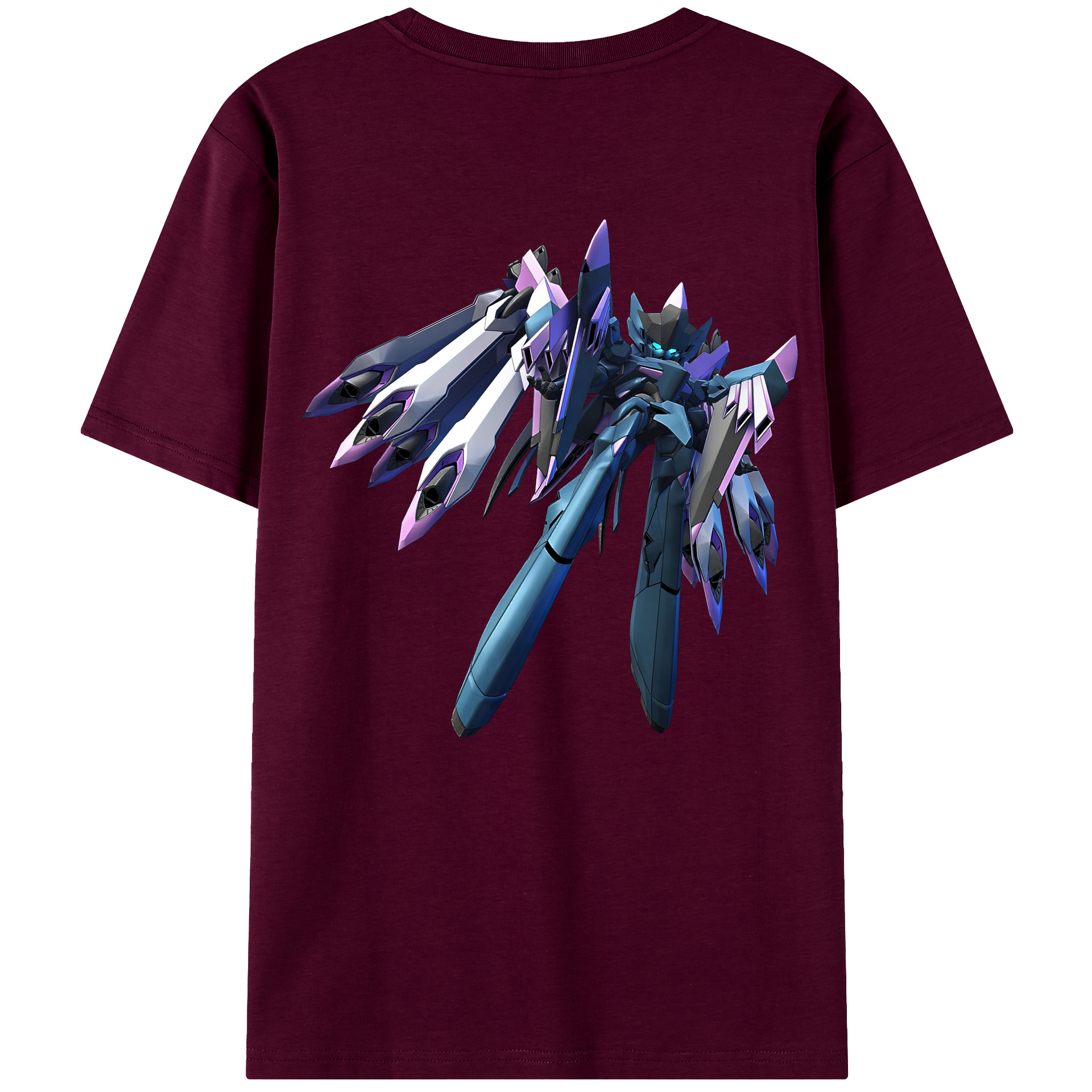 （画像用） 機動戦士ガンダム Mobile Suit Gundam レディース半袖Tシャツ(バックプリント)